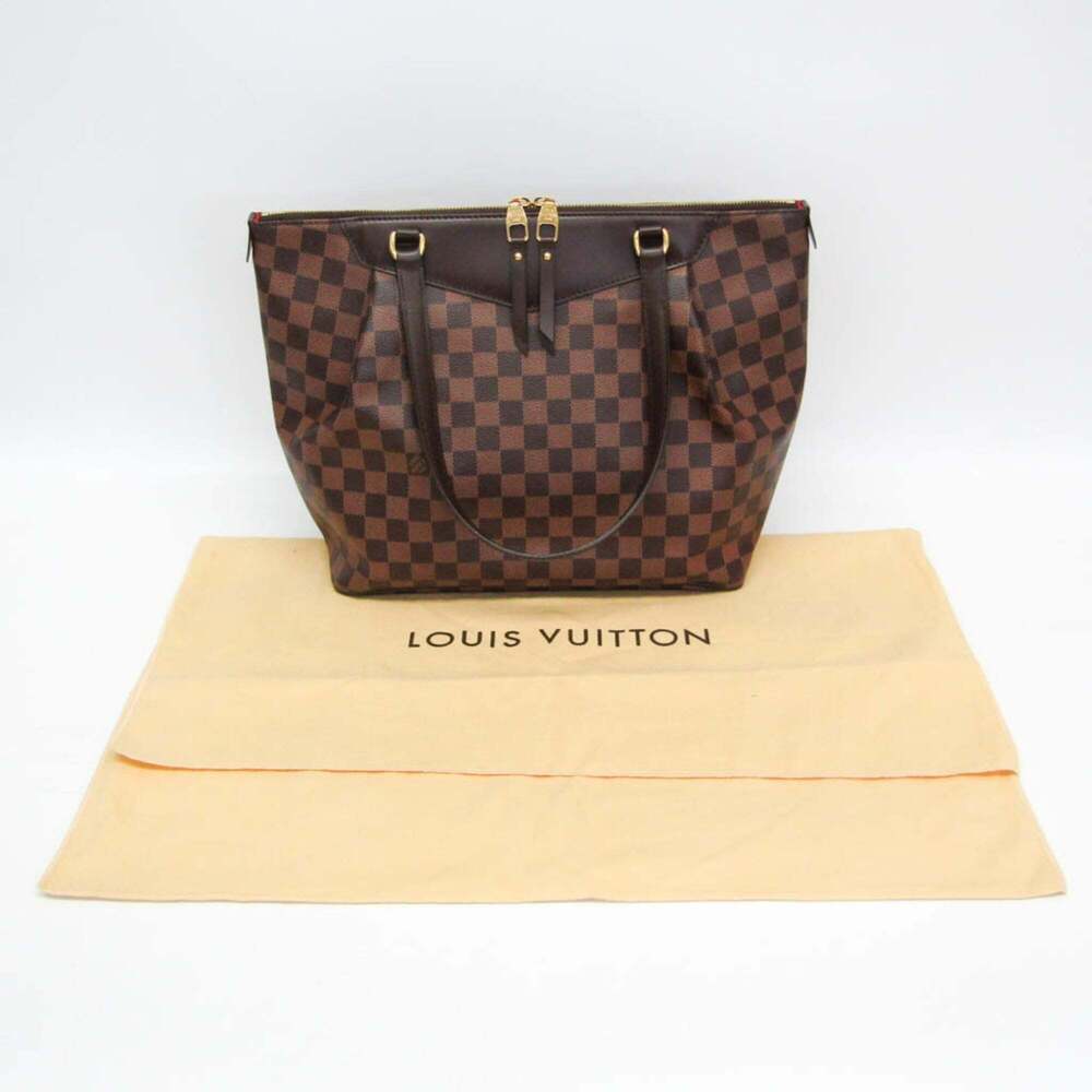 LOUIS VUITTON Authentic Brown Damier Shoulder Bag - Picture 2 of 15